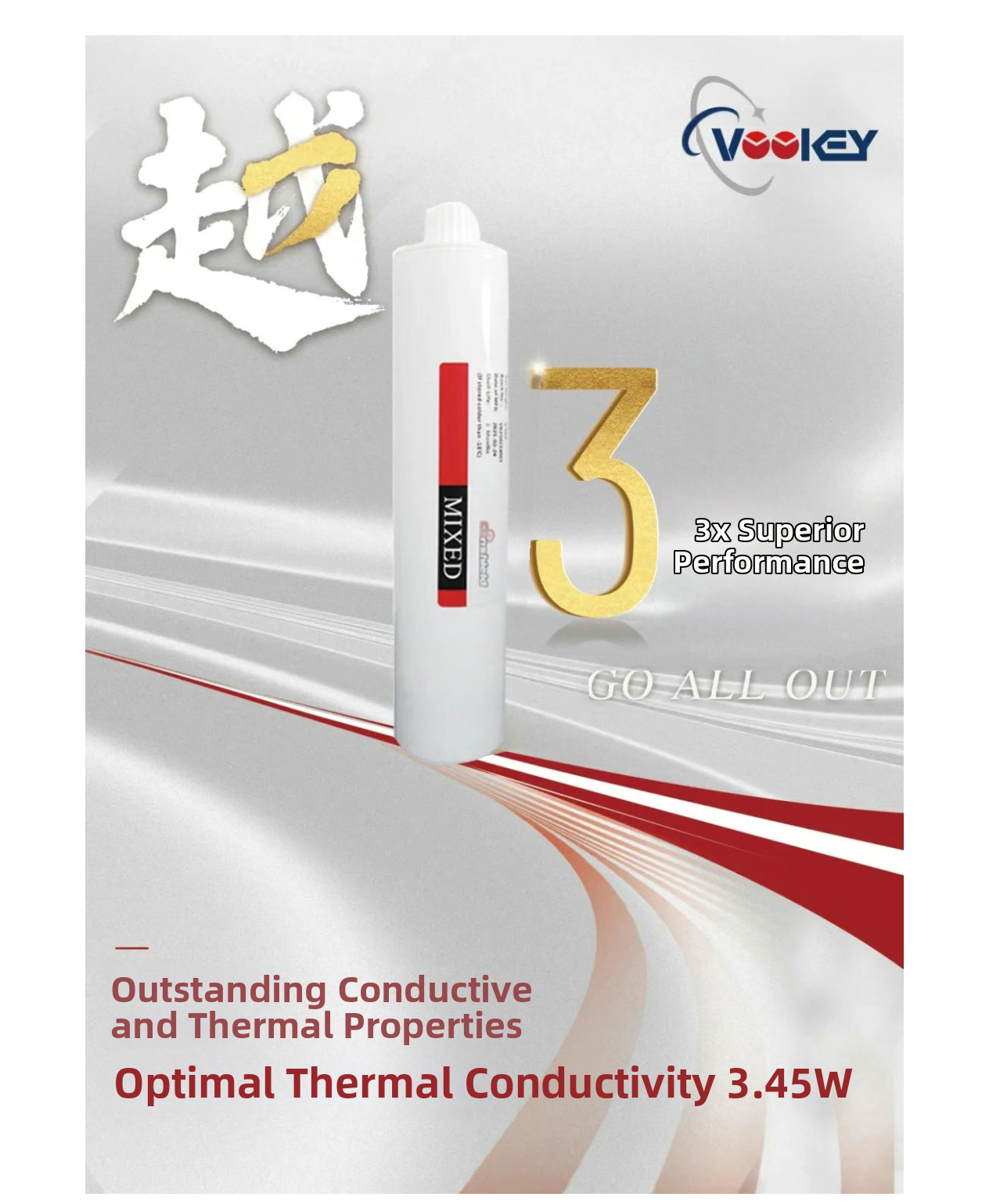 Explore the Woqi Conshield VK8181 conductive thermal adhesive and unlock the industry benchmark of dual effect excellence(图3)