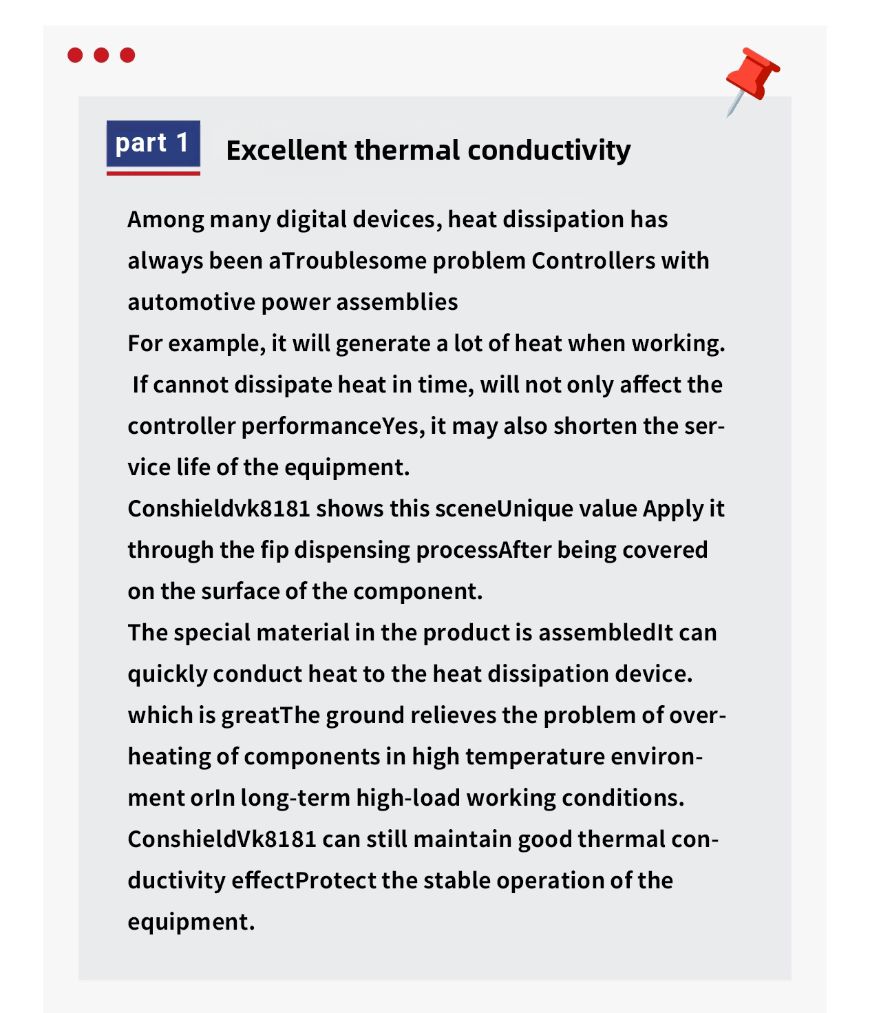Explore the Woqi Conshield VK8181 conductive thermal adhesive and unlock the industry benchmark of dual effect excellence(图6)