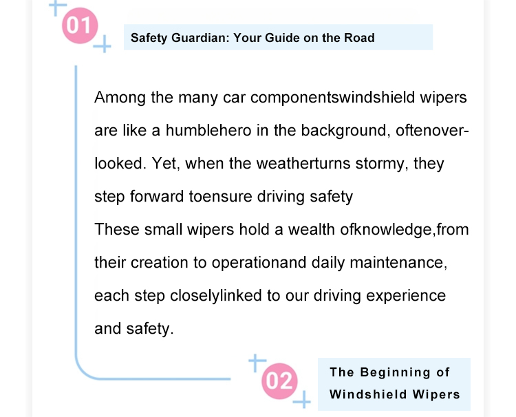 Vookey Zhanxuan Series Wipers: Guardian of Vision in Wind and Rain(图2)